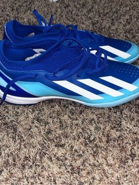 Adidas X Crazyfast.3 IN 'Marinerush Pack' Blue ID9341 NEW Size 12.5 Men’s Shoes